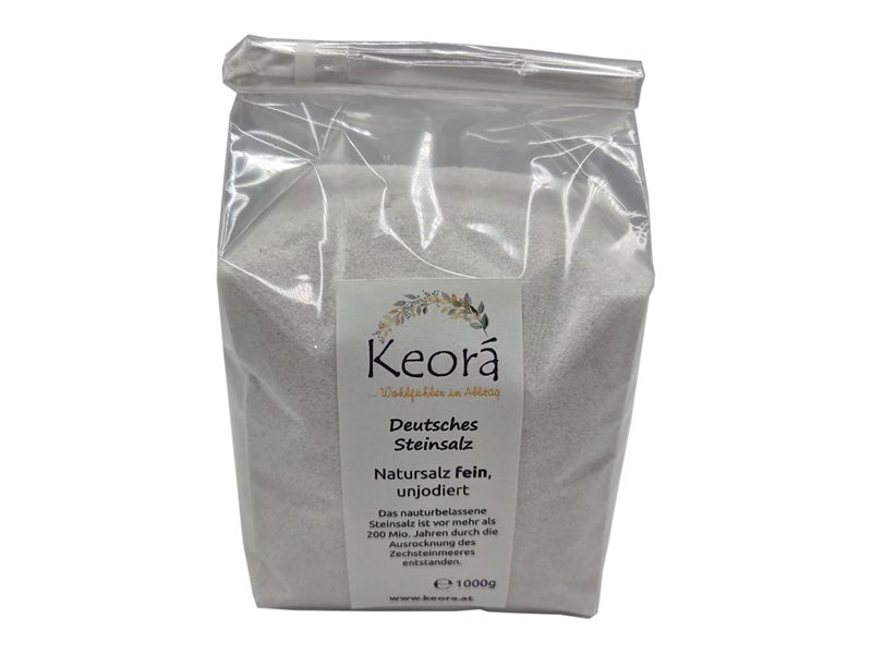Deutsches Steinsalz fein 1000g