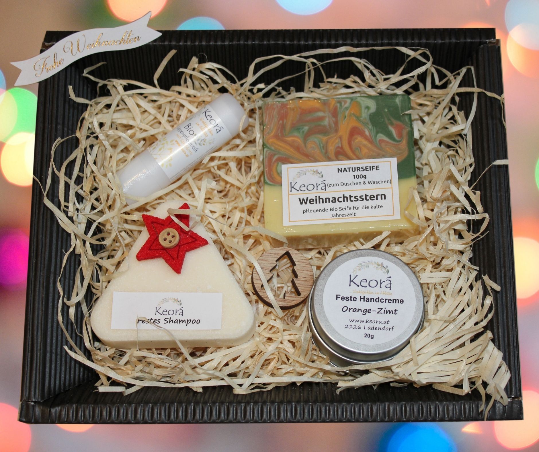 Geschenkkorb Pflege